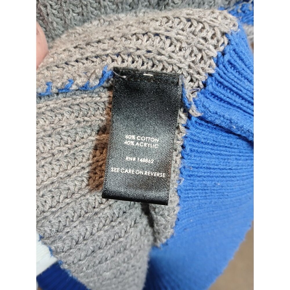 Torrid Sz 1 Womens Knit Sweater Drop Shoulder Striped Scoop Neck  Plus Sz 14/16 - Picture 6 of 6